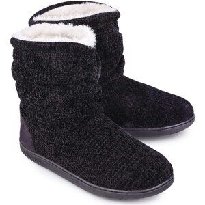 Women's Slippers Warm Plush Fleece Boots Slipper Memory Foam Winter Shoes